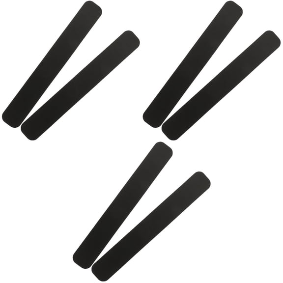 KAKOWELY Bike Frame Protective Films 6Pcs For Mountain Bikes Black Color