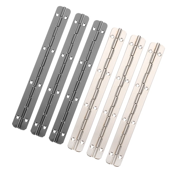 FRCOLOR  6 Pcs Continuous Piano Hinge Long Hinged Wooden Box