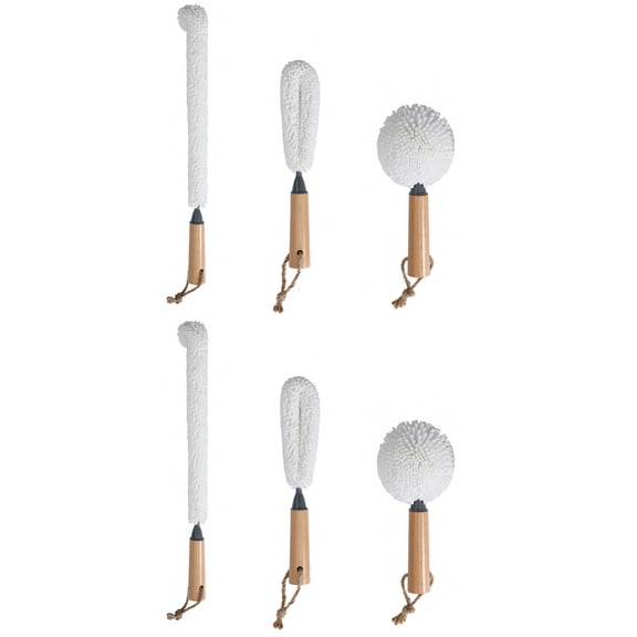 WRISTBIQUE  6 Pcs Practical Universal Brush for Household and Professional Cup Cleaning