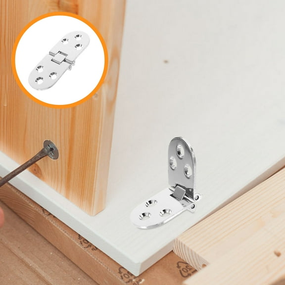 FRCOLOR  6 Pcs Folding Desk Hinge Table Heavy Duty Hinges Foldable Small