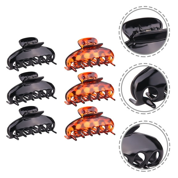 FRCOLOR 6 Pcs Hair Accessories for Women Bobby Pins Grip Miss Woman