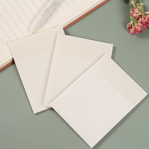 FRCOLOR 6 Pcs Memos Transparent Paper Marking Pads