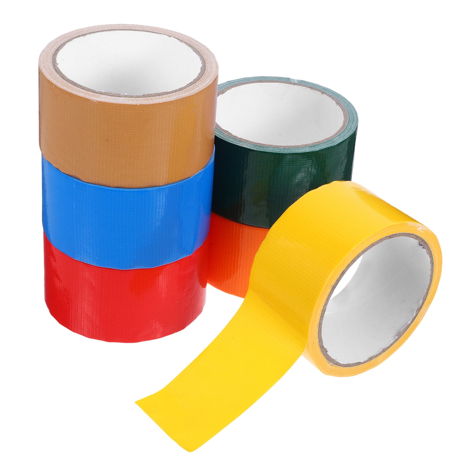 FRCOLOR 6 Rolls Colored Duct Tapes Variety Pack Heavy Duty Waterproof ...