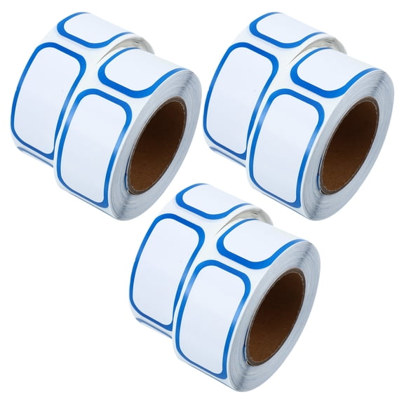 FRCOLOR 6 Rolls Date Label Message Label Stickers Professional Food Labels Date Decal