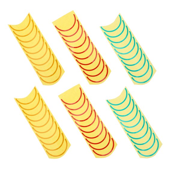 FRCOLOR 6 Sheets Pressure Indicator Decal Identification Decal Sticker Labels Gauge Marking Sticker Pressure Meter Indication Label