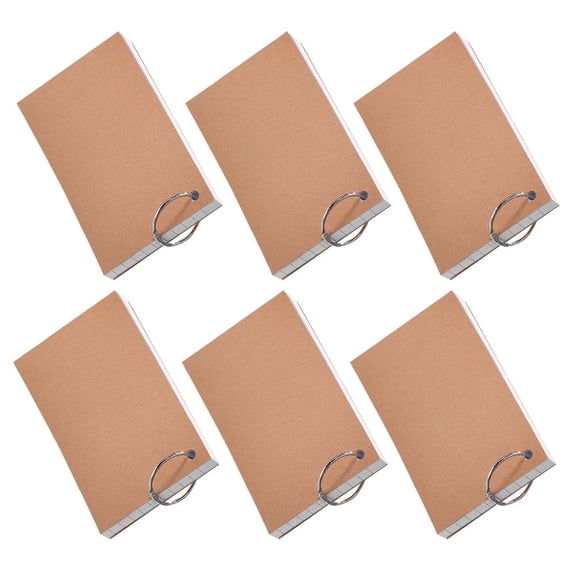 LABSERRON Compact Design Memo Pads Paper 6Pcs for Professionals