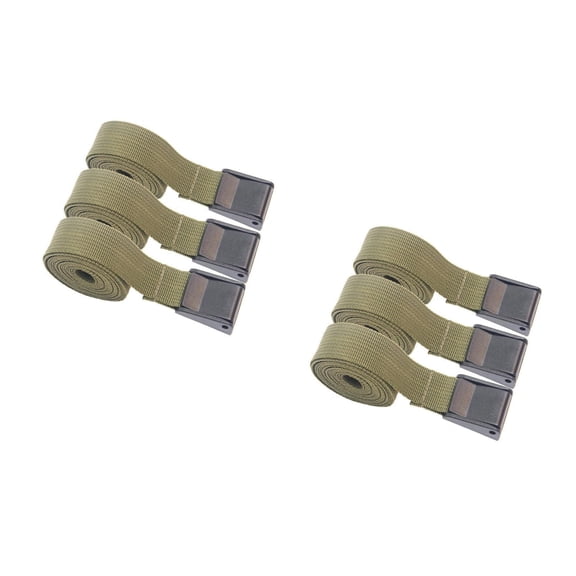 FRCOLOR 6 pcs Tie Down Straps Practical Cargo Tie Straps Camping Tie Straps