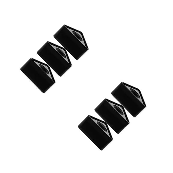 FRCOLOR 6 pcs Interview Microphone Flags Interview Plastic Microphone Station Logo Mic Station Logo Mic Logo Flags Professional Interview Logo Flag