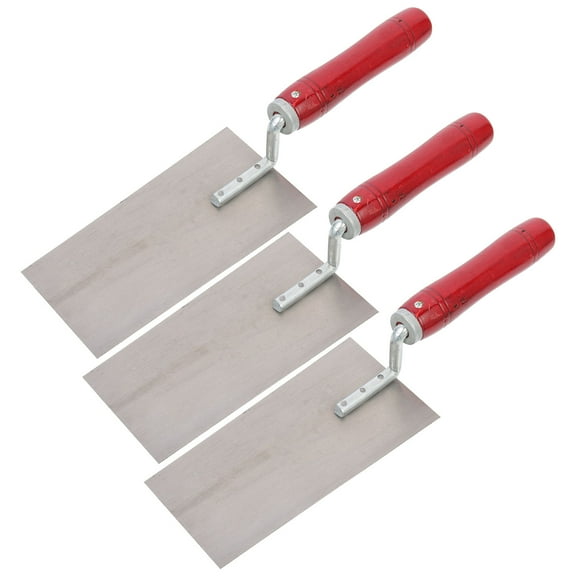 FRCOLOR 6 pcs Putty Cutter Drywall Trowel Bricklaying Trowel Plasterers Trowel for Finishing