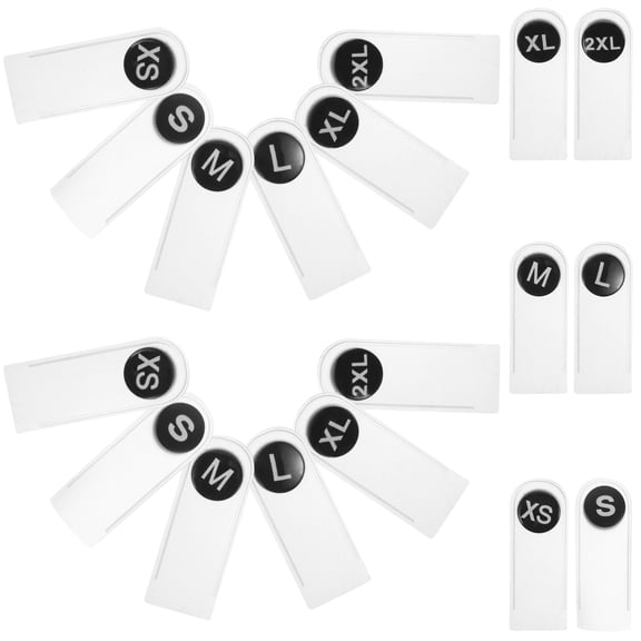 FRCOLOR 60 Pcs Fabric Labels Tags Standard Size Accessories