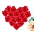 thumbnail image 1 of FRCOLOR  60 Pcs Weihnachtliche Kunstblumen Weihnachten Cherry Decorations Red, 1 of 8