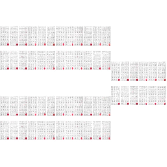 FRCOLOR 60 Sheets  Date Stickers Monthly Planner Stickers Daily Planner Number Stickers Note Accessories