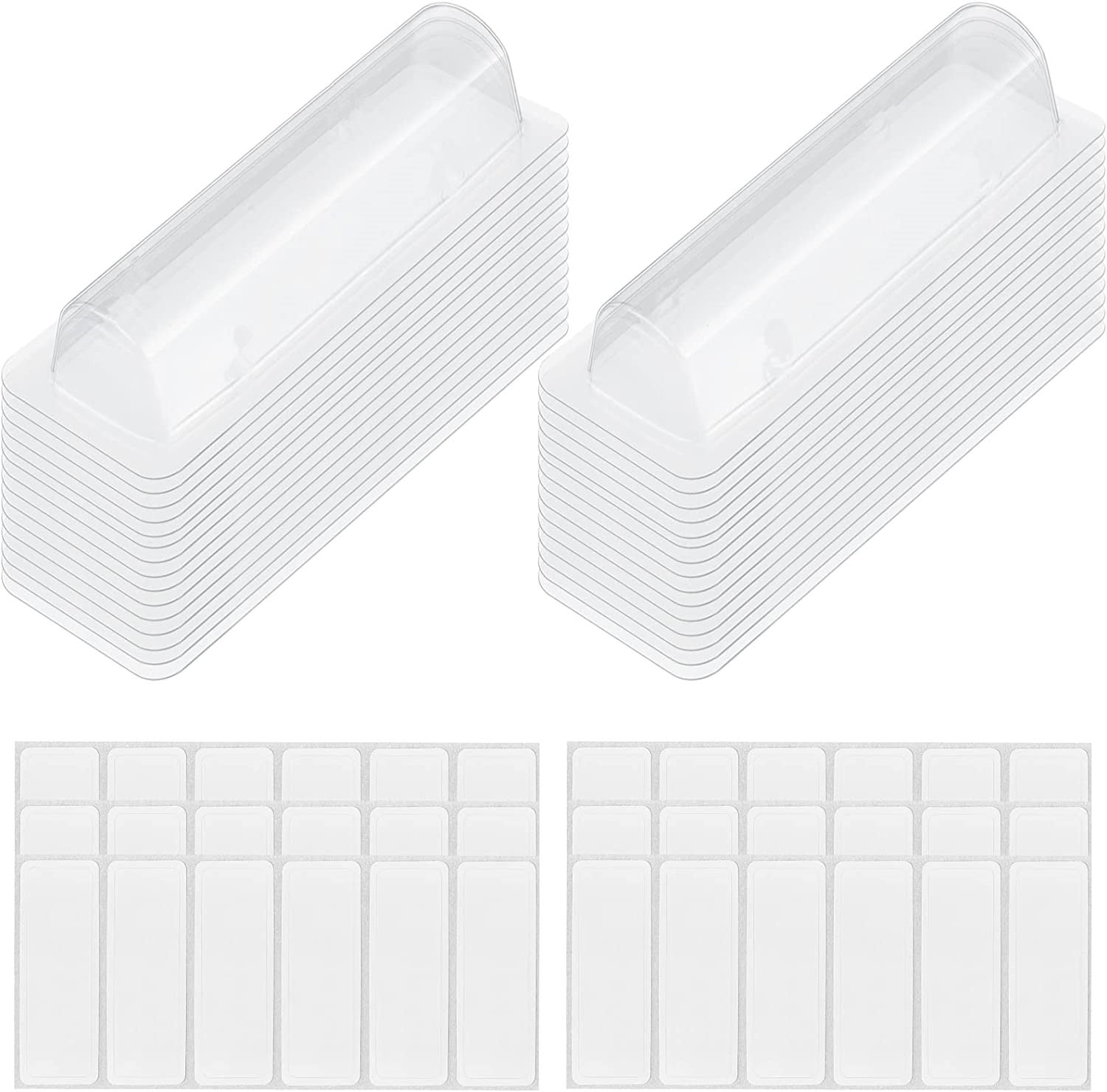 FRCOLOR 60pcs Lip Balm Containers Lip Balm Holders Lip Balm Pouches