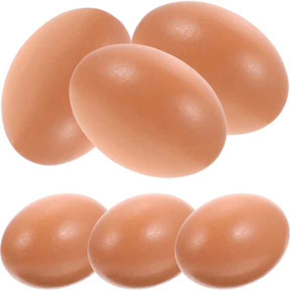 PAMINGONO Egg Mold Ornament Plastic 6Pcs 2.4X1.8In