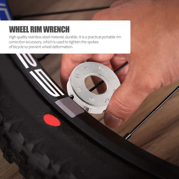 PAMINGONO Bike Spanner Silver Families Wheel Repair 6Pcs 1.6x1.6in