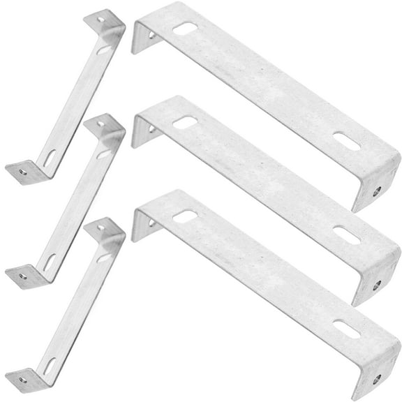 FRCOLOR 6pcs Adjustable Light Bracket Ring for Ceiling Light Fixture Mounting Ceiling Light Plate Fixture Mounting Bar Wall Mounting Bracket