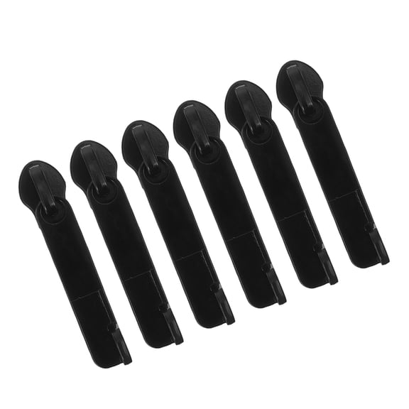 LABSERRON 6Pcs Explosion Proof Nylon Zipper Replacement Pulls with Lock Hole for Outdoor Gear