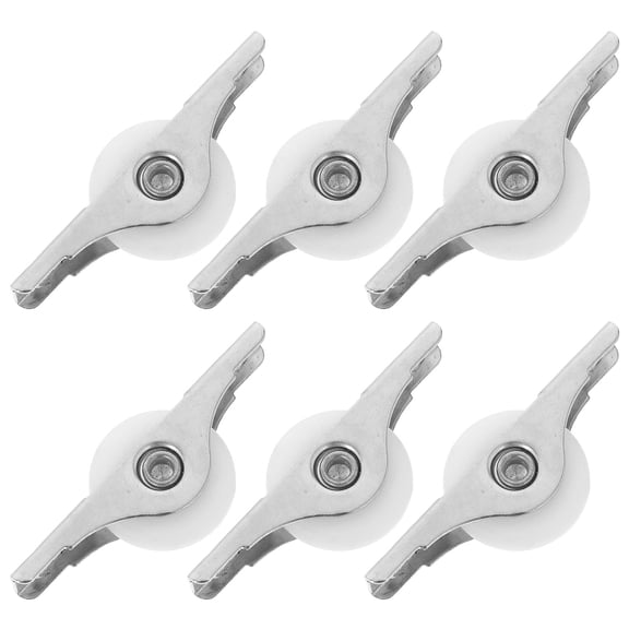 FRCOLOR 6-Pack Sliding Window Track Rollers Quiet Smooth Space-Saving Design for Sliding Doors and Home Use