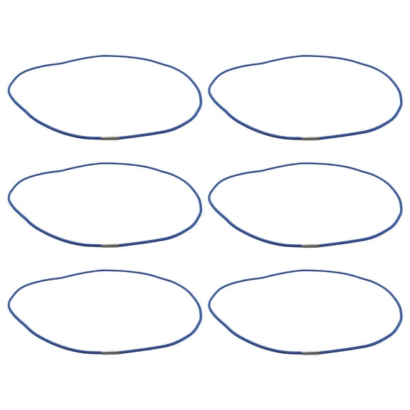 FRCOLOR 6pcs Trash Bag Ties Adjustable Rubber Bands Trash Can Bands Garbage Bag Elastic Bands Garbage Bag Bands Fasteners For Home Accessories