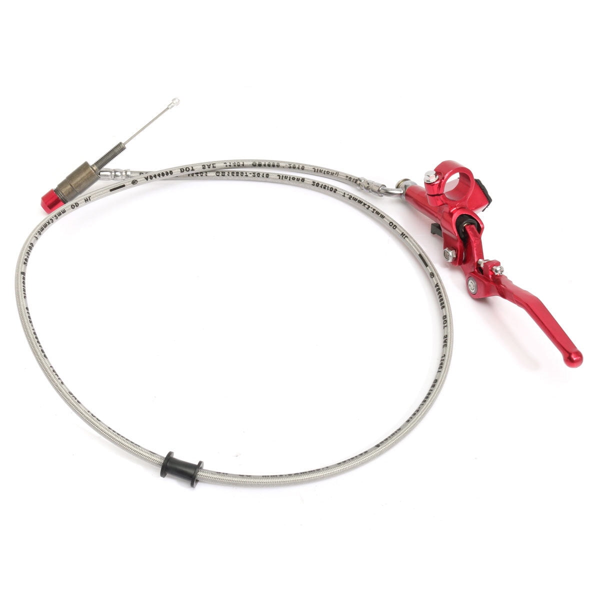 FRCOLOR 7 /8 Dirt Bike Levers Hydraulic Brake Clutch 23.50X2.20X3.30CM Red