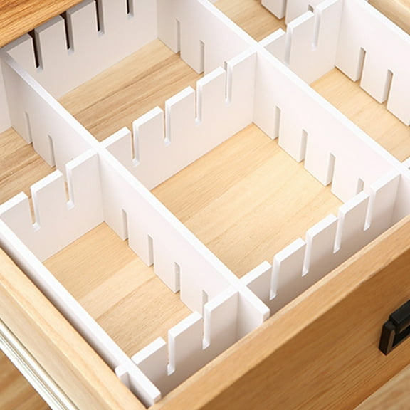FRCOLOR 7 Pcs Divider Stackable Drawers Storage Board Easy Use Dividers