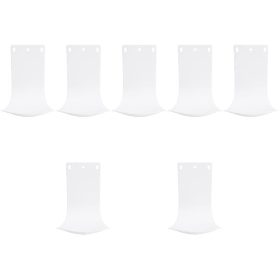 FRCOLOR 7 pcs Plastic Spray Drip Tray Drip Catcher Droplet Tray Wall Mount Drip Tray