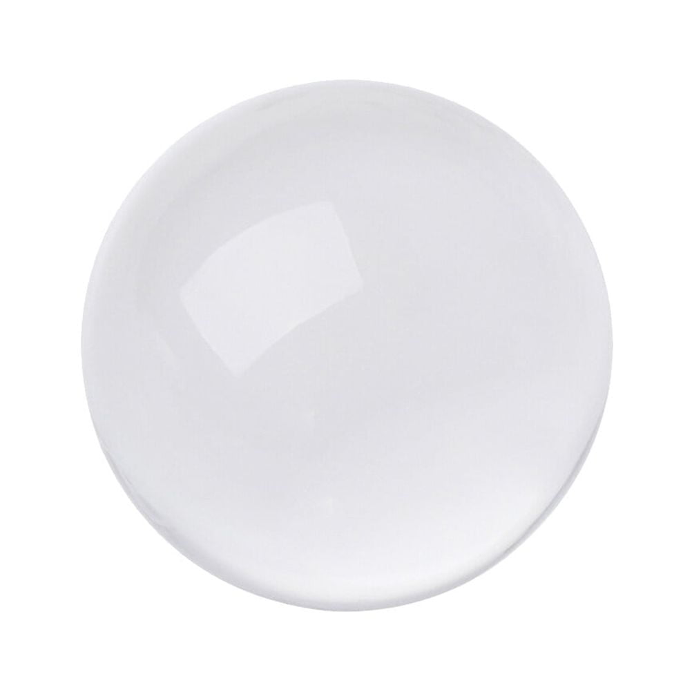 RENACLIPY Transparent Glass Sphere for Photography, Collectors, Crystal ...