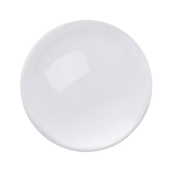 RENACLIPY Transparent Glass Sphere for Photography, Collectors, Home and Office Decoration, Clear Crystal Display