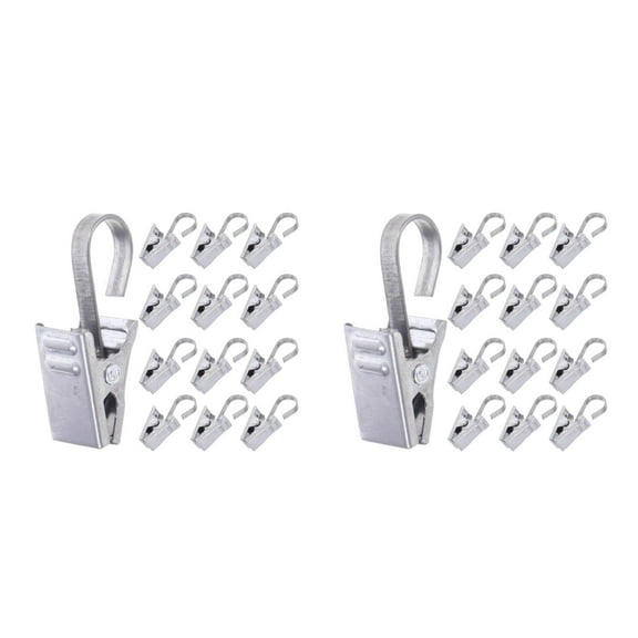 FRCOLOR 72 pcs  Rug Hanging Clips Heavy Duty Carpets Clips Tapestries for Wall Displays Blanket Hanger Clamps Carpet Rug Display Clip