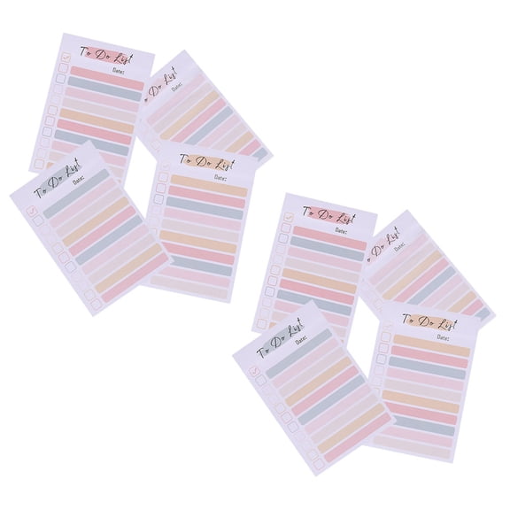 FRCOLOR 8 Books Book Markers Book Tabs Rainbow Notes Memo Stickers Office