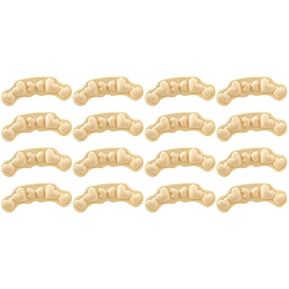 FRCOLOR 8 Pairs of High Heel Pads Replaceable Heel Cushions High Heel Back Inserts Comfortable Heel Liners