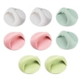 thumbnail image 1 of FRCOLOR 8 Pcs Adhesive Tape Paste Small Handle Surface-friendly Handles 6x6cm, 1 of 8