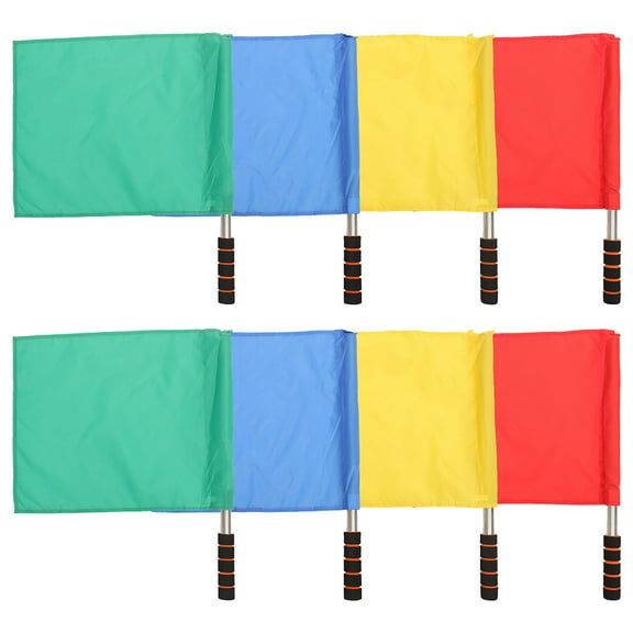 FRCOLOR 8 Pcs Cable Traffic Control Flag Travel 45.00X35.00X3.00CM
