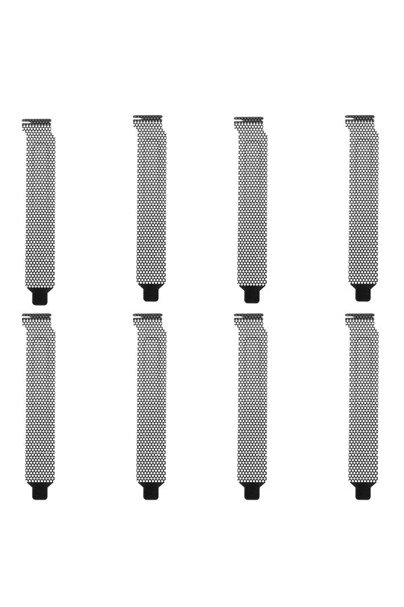 8 Pcs Computer Accessories 12.10X2.20X1.20CM Black