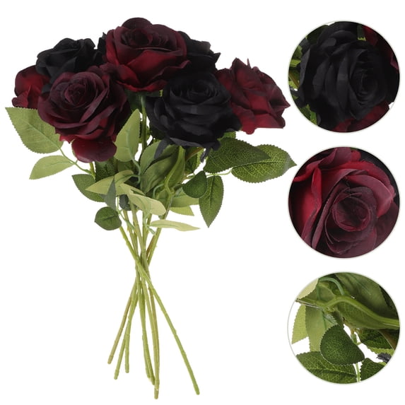 WRISTBIQUE Artificial Flower Silk Cloth 8Pcs For Home And
