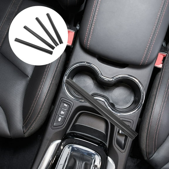 FRCOLOR 8 Pcs Flexible Hidden Cable Cover 18.00X1.70X0.50CM Black