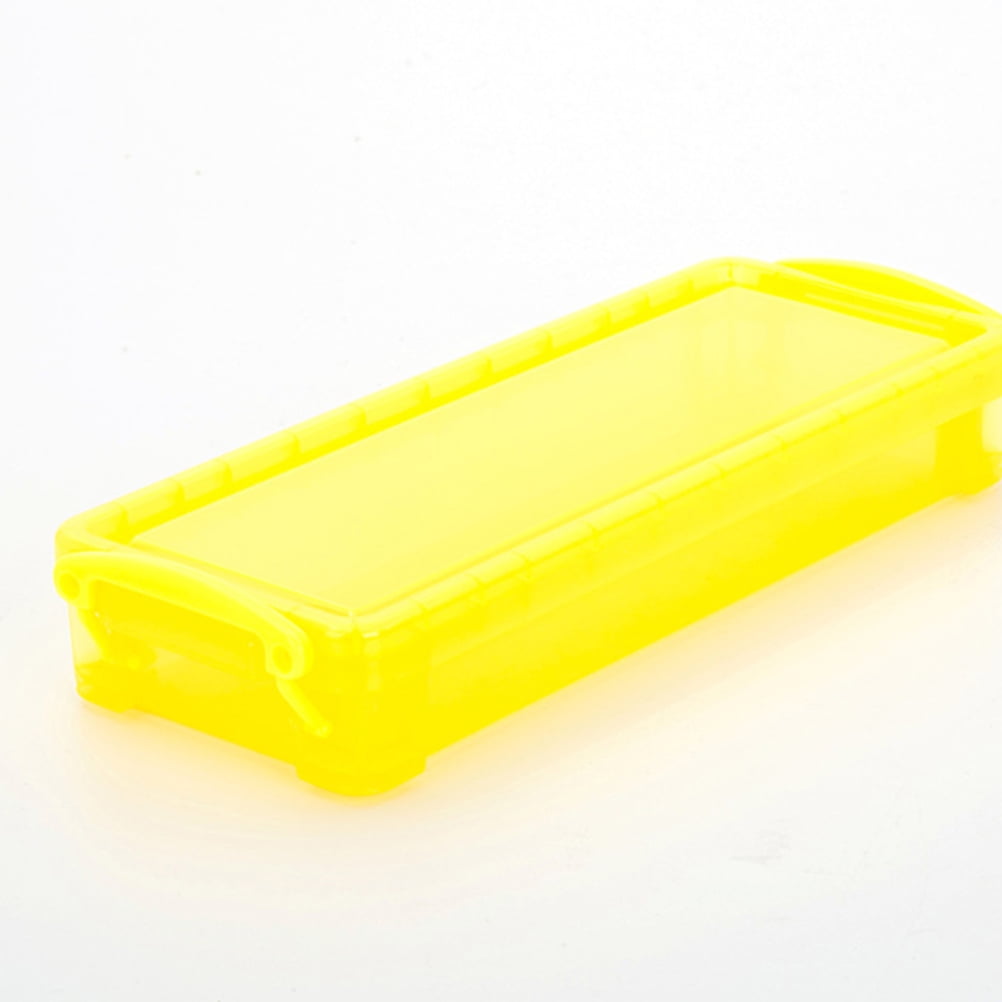 FRCOLOR  8 Pcs Pencil Packing Organizer Plastic Storage Container Boxes Travel