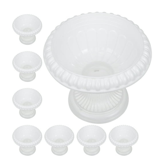 FRCOLOR  8 Pcs Planter Flower Vases European Style Roman Pot