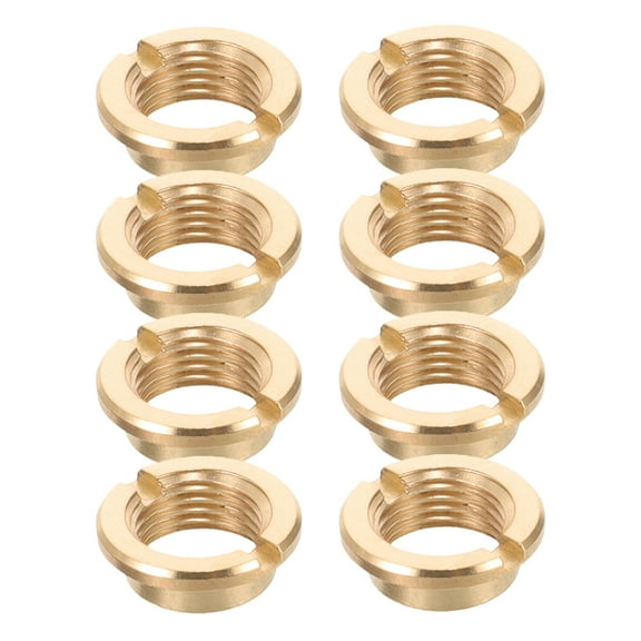 FRCOLOR 8 Pcs Quartz Clock Nut Fastener Tassel Product Net Kit Golden