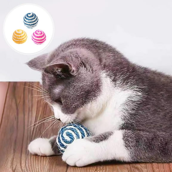 FRCOLOR 8 Pcs Scratchers Toy Ball of Sound Grinding Teeth