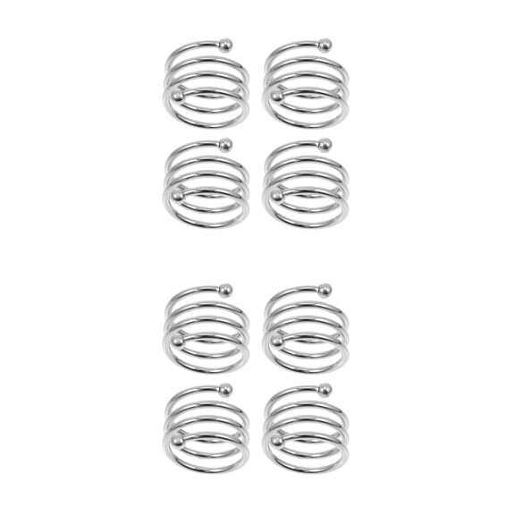 TAILTOSS Iron Napkin Holders for Elegant Table Decor 8Pcs