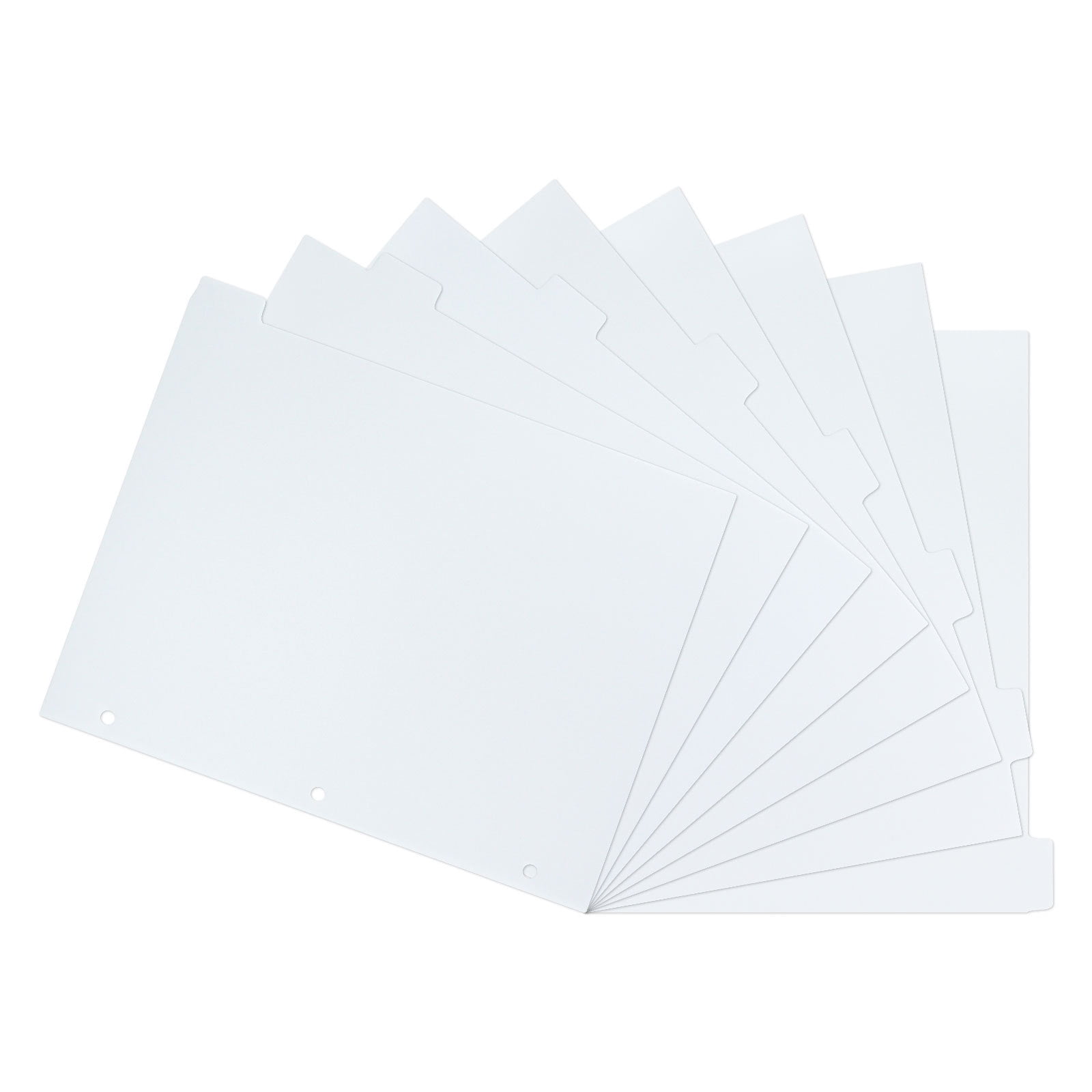 FRCOLOR 8 Sheets Page Divider Binder Book Dividers Binder Dividers Tabs