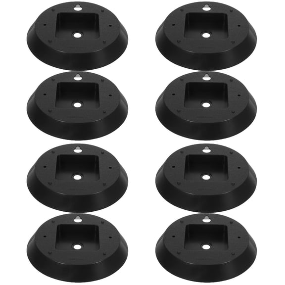 FRCOLOR 8 pcs  Plastic Clock Back Covers Clock Frame Repair Parts Clock Mechanism Back Cases