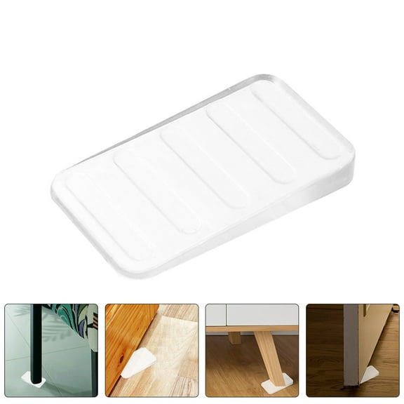 KAKOWELY Appliance Leveling Shims Clear Leveling Shims PVC 8Set Furniture Stabilizer Wedge