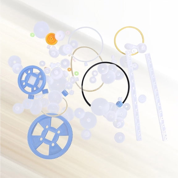 FRCOLOR 80 Pcs Gear Bag Multiple Kinds of Gear Gear Assortment 1.5X1X0.5CM