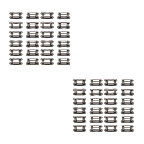 FRCOLOR 80 Pcs Speed Universal Bicycle Chain Connector Joint Metal Bicycle Repair Tool Cycling Part Dark Brown