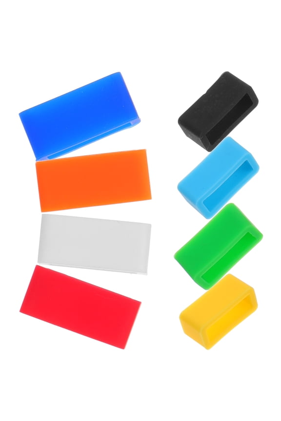 Watch Band Keeper Black 8Pcs