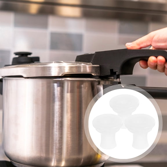 FRCOLOR 8pcs Electric Pressure Cooker Parts Set Universal Replacement Float Valve Accessories Compatible with 4l 5l 6l Pressure Cookers