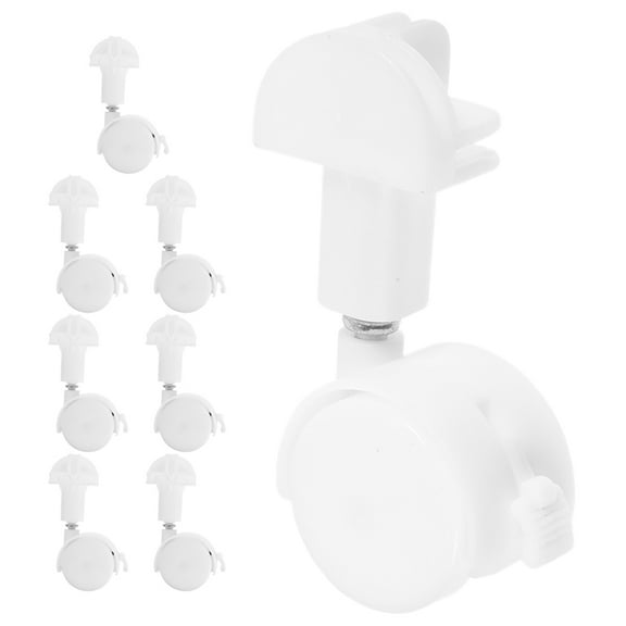 FRCOLOR Worgeous 8pcs Pet Cage Replacement Wheels for Cat Wire Cage Heavy Duty Casters Universal Crate Casters for Kennels