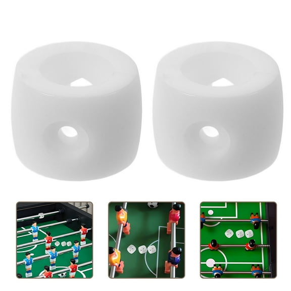 TAILTOSS White Plastic Foosball Table Parts for Table Soccer Football Machine Replacement